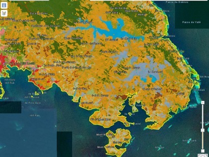 Lancez une analyse à l'échelle de la province ou d'une commune