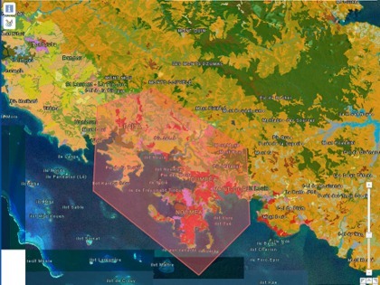 Sélectionnez une zone libre pour collecter des résultats d'analyse sur une secteur restreint